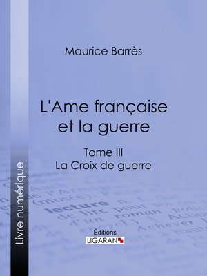 cover image of L'Ame française et la guerre